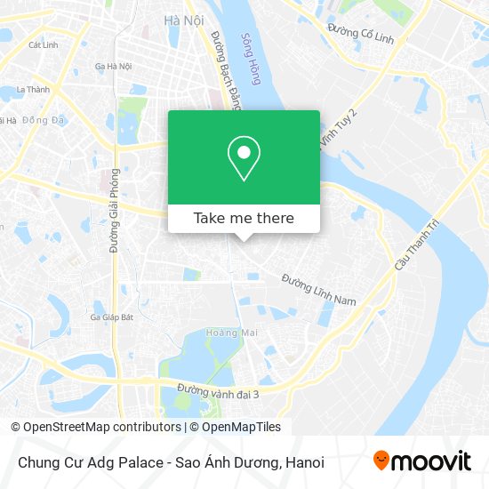 Chung Cư Adg Palace - Sao Ánh Dương map