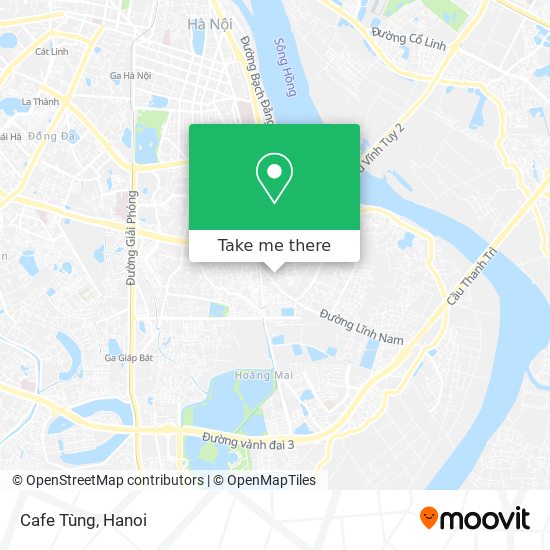 Cafe Tùng map