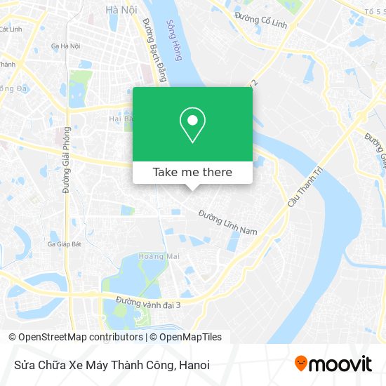 Sửa Chữa Xe Máy Thành Công map