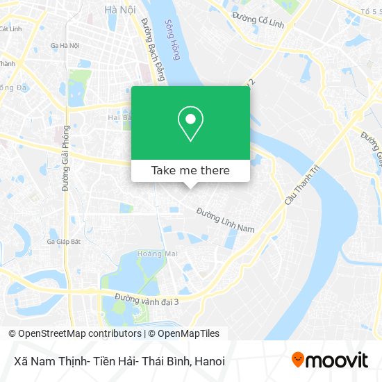 Xã Nam Thịnh- Tiền Hải- Thái Bình map