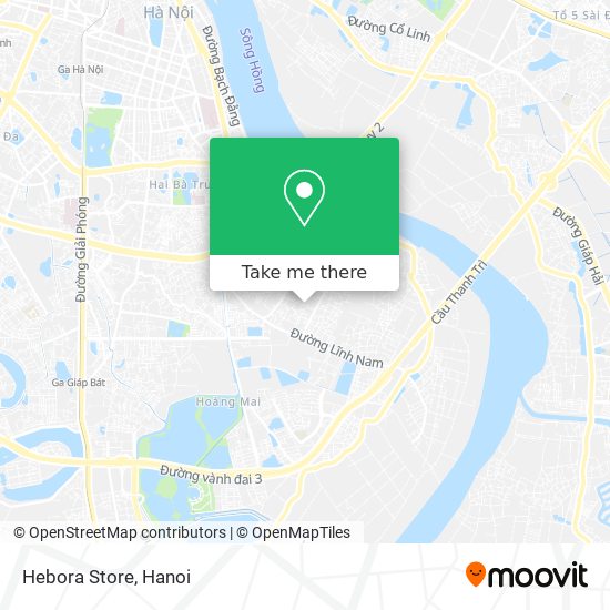 Hebora Store map