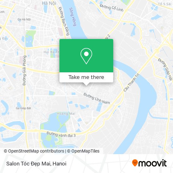 Salon Tóc Đẹp Mai map