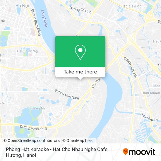 Phòng Hát Karaoke - Hát Cho Nhau Nghe Cafe Hương map