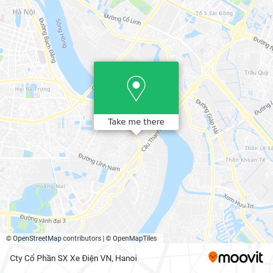 Cty Cổ Phần SX Xe Điện VN map