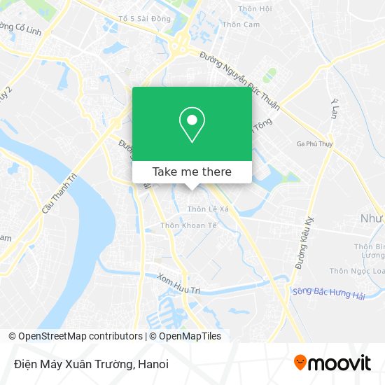 Điện Máy Xuân Trường map