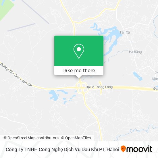 Công Ty TNHH Công Nghệ Dịch Vụ Dầu Khí PT map