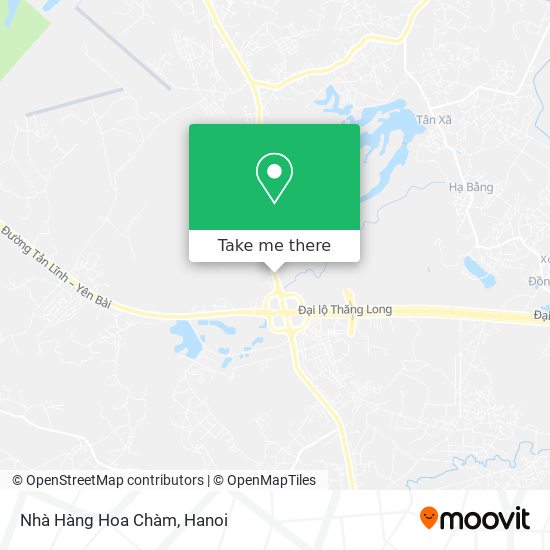 Nhà Hàng Hoa Chàm map