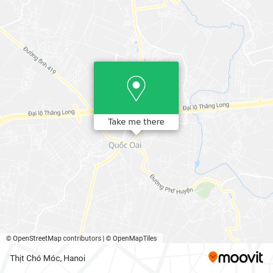 Thịt Chó Móc map