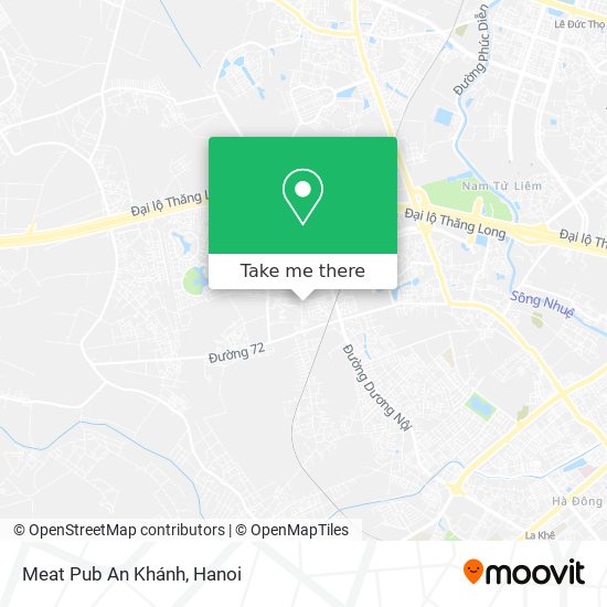 Meat Pub An Khánh map