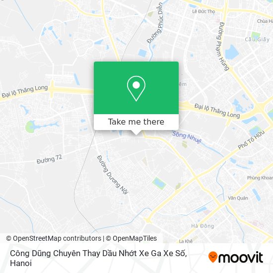 Công Dũng Chuyên Thay Dầu Nhớt Xe Ga Xe Số map