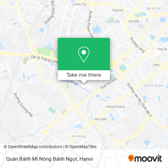 Quán Bánh Mì Nóng Bánh Ngọt map