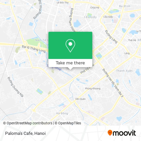 Paloma's Cafe map
