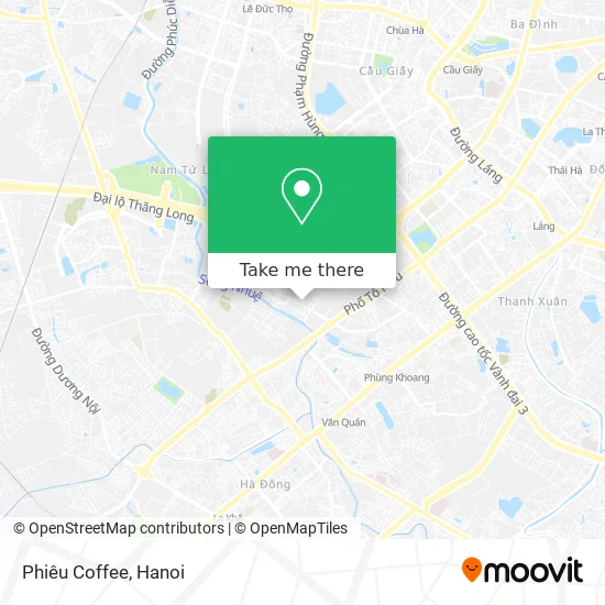 Phiêu Coffee map