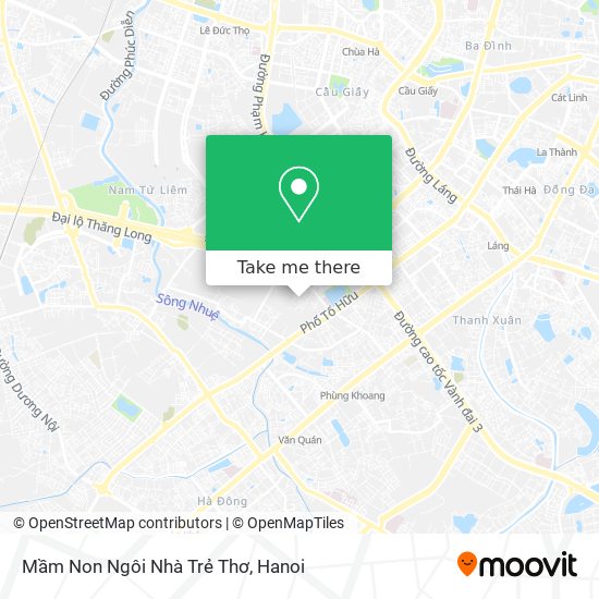 Mầm Non Ngôi Nhà Trẻ Thơ map