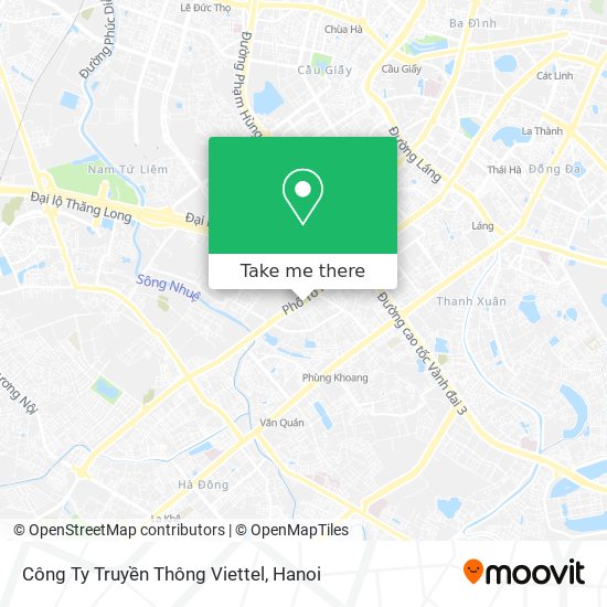 Công Ty Truyền Thông Viettel map