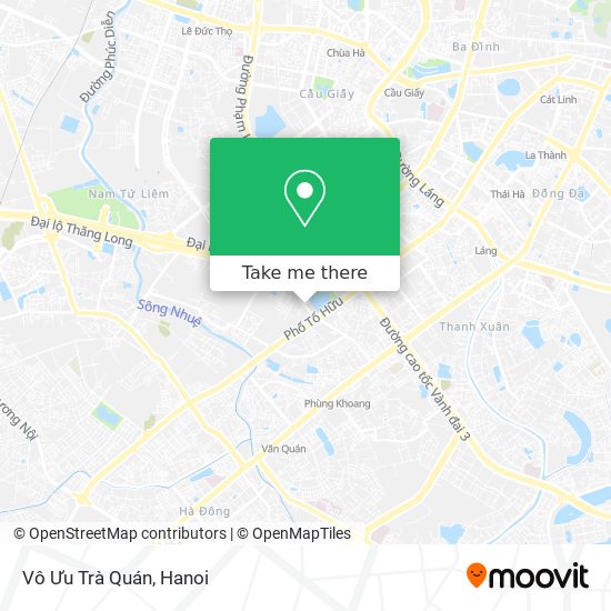 Vô Ưu Trà Quán map