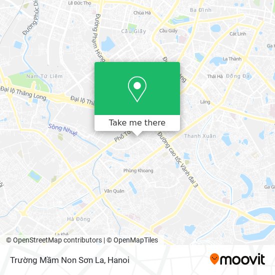 Trường Mầm Non Sơn La map