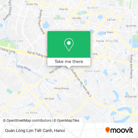 Quán Lòng Lợn Tiết Canh map
