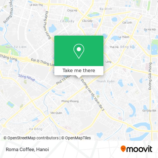 Roma Coffee map