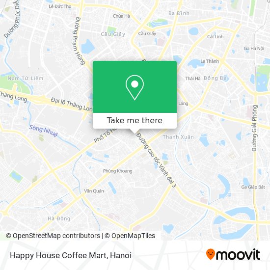 Happy House Coffee Mart map