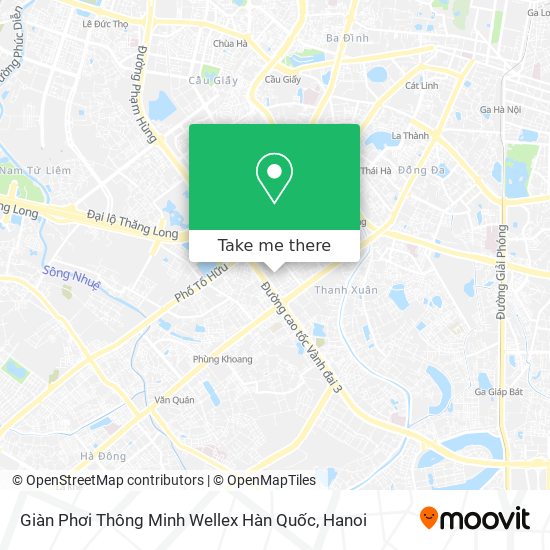 Giàn Phơi Thông Minh Wellex Hàn Quốc map
