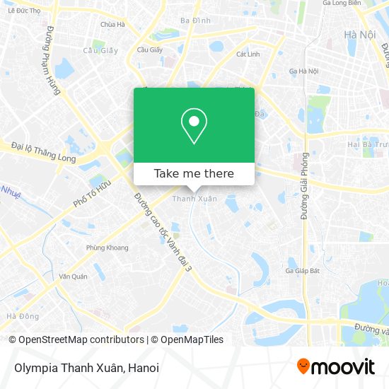 Olympia Thanh Xuân map