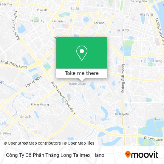 Công Ty Cổ Phần Thăng Long Talimex map