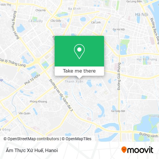 Ẩm Thực Xứ Huế map