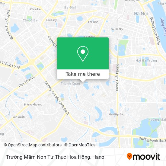 Trường Mầm Non Tư Thục Hoa Hồng map