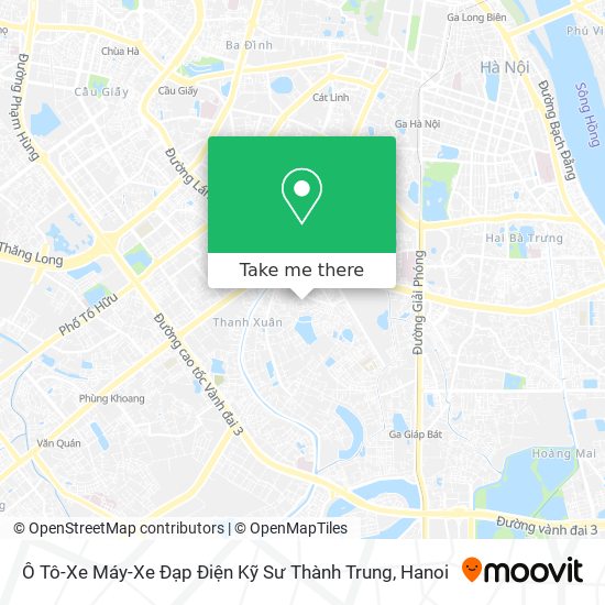 Ô Tô-Xe Máy-Xe Đạp Điện Kỹ Sư Thành Trung map