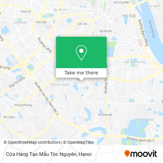 Cửa Hàng Tạo Mẫu Tóc Nguyên map