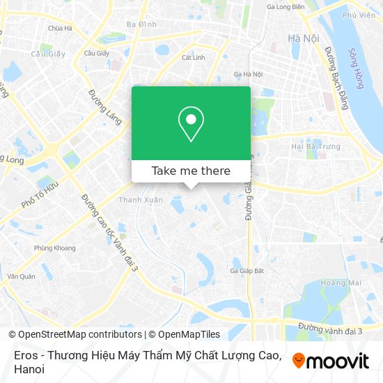 Eros - Thương Hiệu Máy Thẩm Mỹ Chất Lượng Cao map