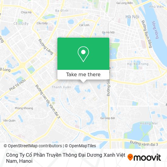 Công Ty Cổ Phần Truyền Thông Đại Dương Xanh Việt Nam map
