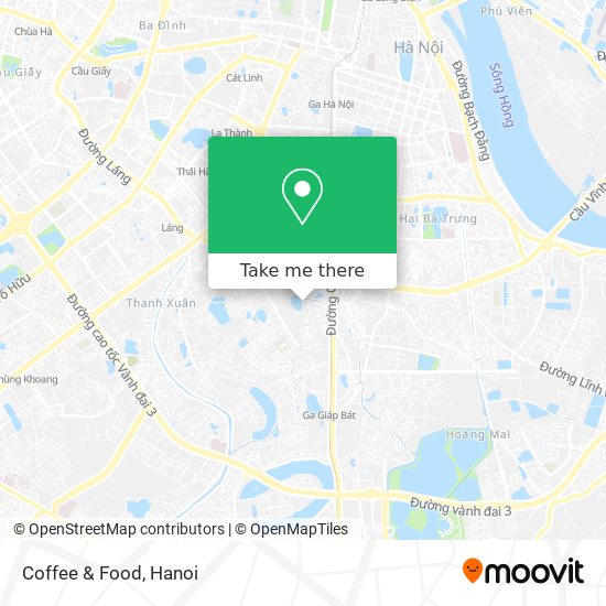 Coffee & Food map