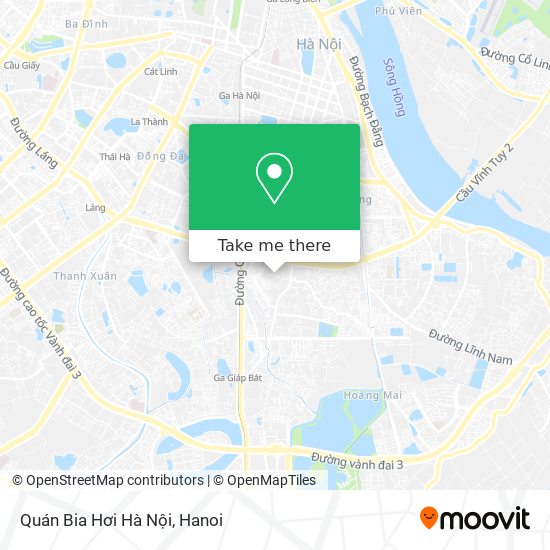 Quán Bia Hơi Hà Nội map