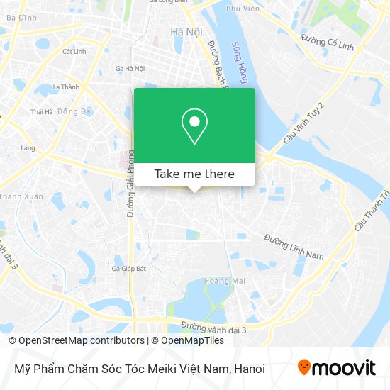 Mỹ Phẩm Chăm Sóc Tóc Meiki Việt Nam map