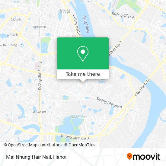 Mai Nhung Hair Nail map