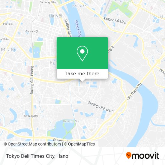 Tokyo Deli Times City map