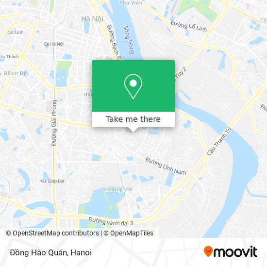 Đồng Hào Quán map