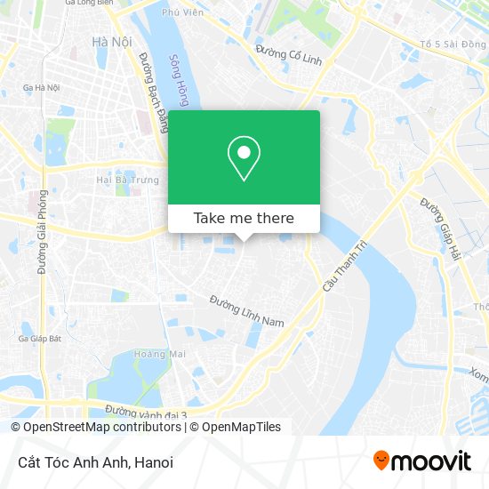 Cắt Tóc Anh Anh map