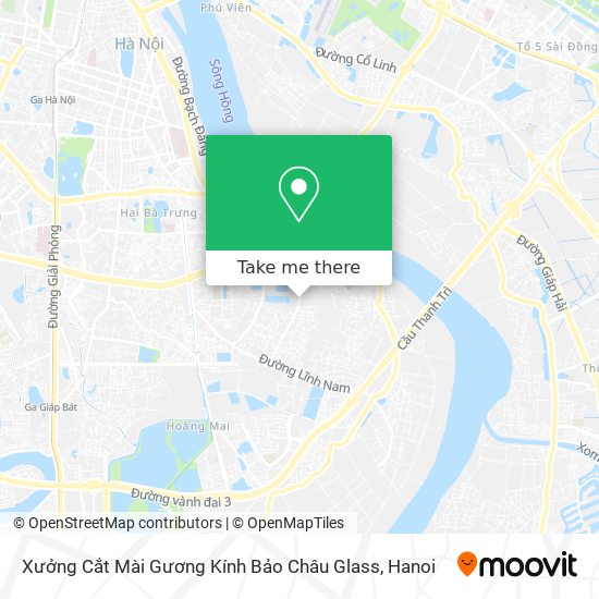 Xưởng Cắt Mài Gương Kính Bảo Châu Glass map