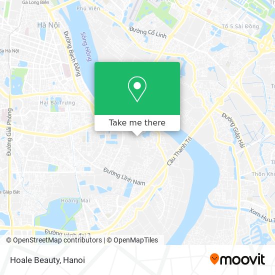 Hoale Beauty map