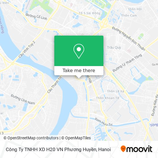 Công Ty TNHH XD H20 VN Phương Huyền map