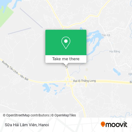 Sữa Hải Lâm Viên map