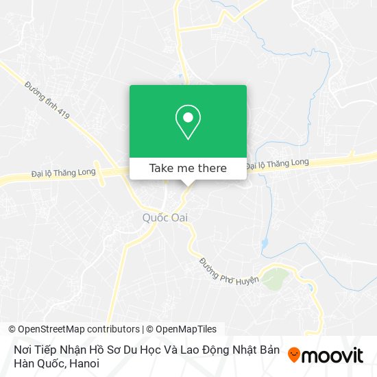 Nơi Tiếp Nhận Hồ Sơ Du Học Và Lao Động Nhật Bản Hàn Quốc map