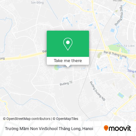 Trường Mầm Non VinSchool Thăng Long map