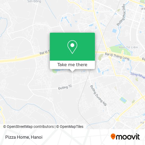 Pizza Home map