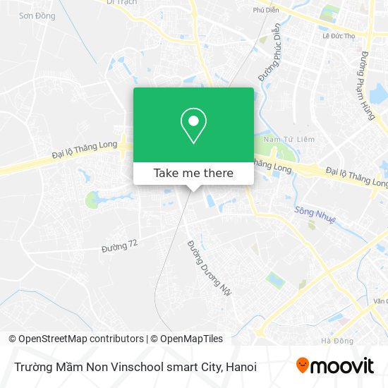 Trường Mầm Non Vinschool smart City map