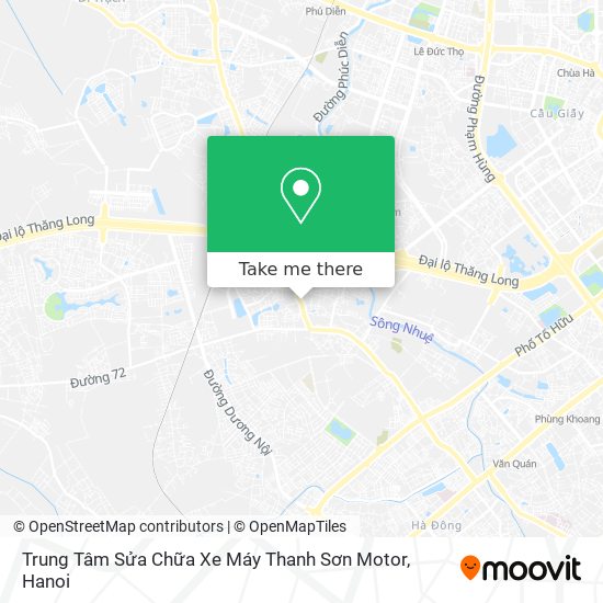 Trung Tâm Sửa Chữa Xe Máy Thanh Sơn Motor map