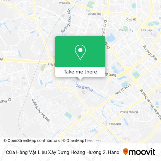 How to get to Cửa Hàng Vật Liệu Xây Dựng Hoàng Hương 2 in Phú Đô ...
